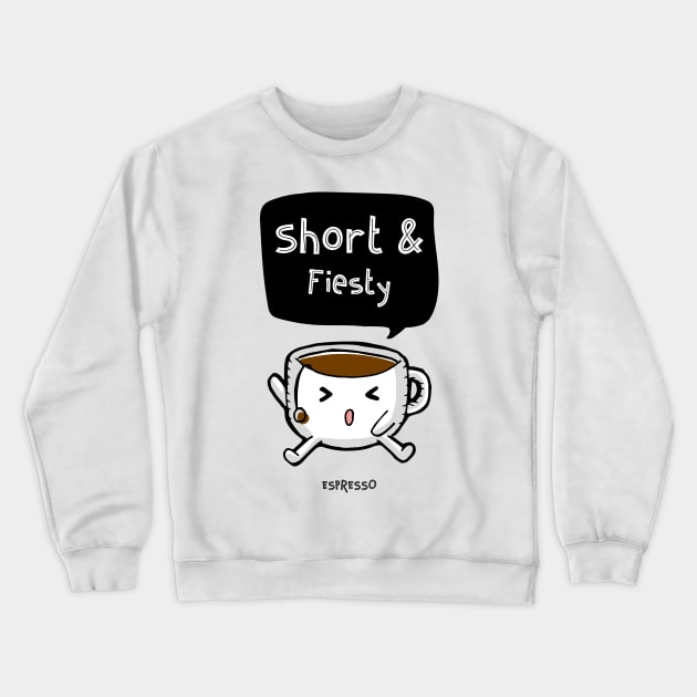 Espresso Crewneck Sweatshirt by Kash's tshirts